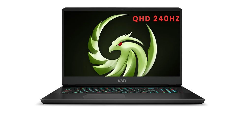 le MSI ALPHA 17 Avec QHD 240Hz