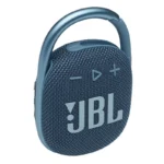 Enceinte JBL Clip 4 bleu vue de face