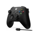 Manette Xbox Carbon Black vue de face