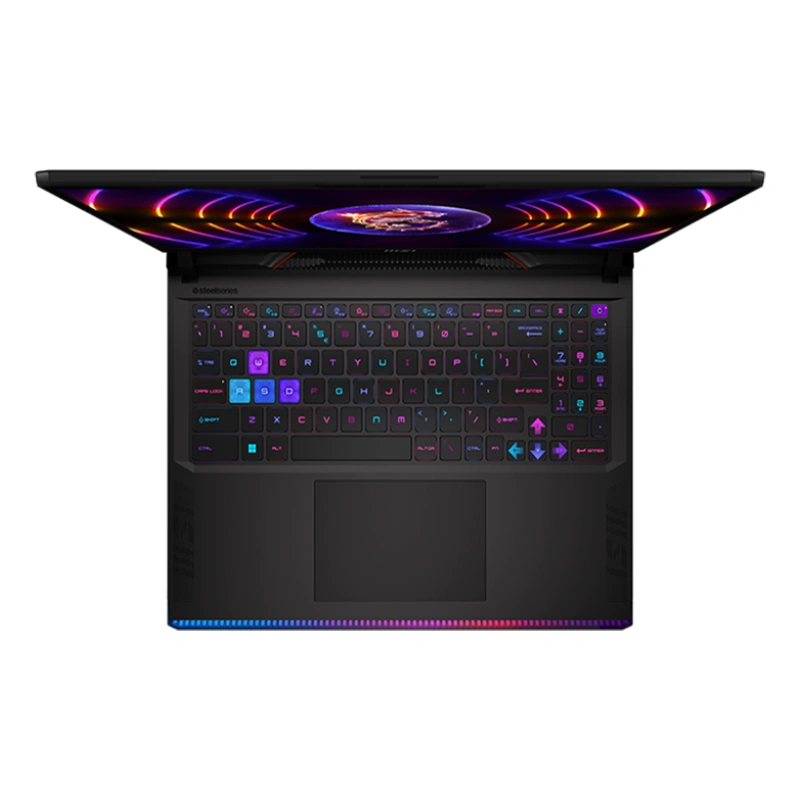 Clavier RGB du MSI Raider GE68HX