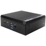MINIX NEO Z100-0dB Fanless Mini PC, Intel 12th Gen N100 8GB DDR4, 256GB SSD Windows 11 Pro Desktop Computer 4K 60Hz 2.5G LAN/USB3.2/WiFi6/BT5.2 Support Dual Display